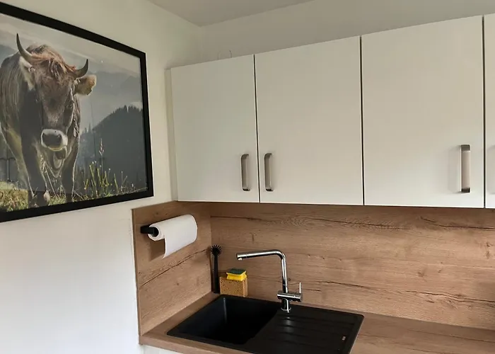 Appartement In Mit Wundervollem Bergpanorama